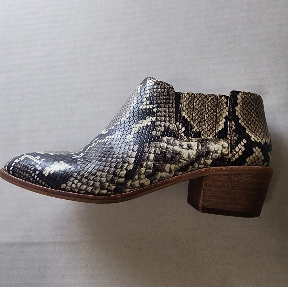 🌸 Madewell | Leather‎ Snakeskin Leather Boots, size 7 - Picture 5 of 11
